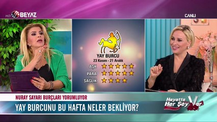 Nuray Sayarı'dan Haftalık Burç Yorumu - 31 Ekim 2016 - YAY