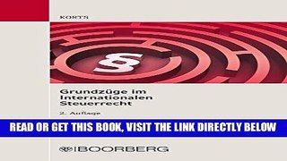 [Free Read] GrundzÃ¼ge im internationalen Steuerrecht (German Edition) Free Online