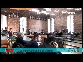 consiglio comunale 31 ottobre 2016