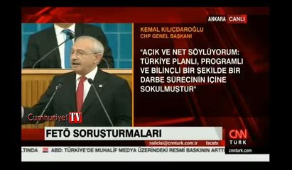 Kılıçdaroğlu: Cumhuriyet'i FETÖ ve PKK'yla ilişkilendirmek şeref yoksunlarının işidir