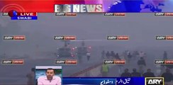 2 Army helicopters landed near Sawabi interchange