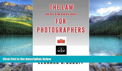 Big Deals  The Law, In Plain English, For Photographers  Best Seller Books Most Wanted