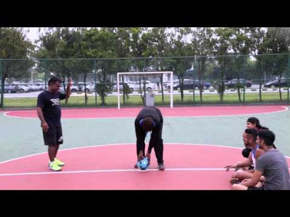 THR Raaga Dizzy Goal Challenge in support of Global Goals campaign