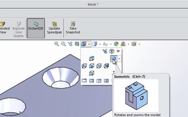 Solid Works View Manipulation