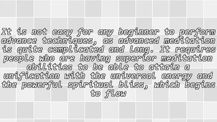 Advanced Meditation Techniques