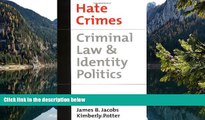 READ NOW  Hate Crimes: Criminal Law   Identity Politics (Studies in Crime and Public Policy)  READ