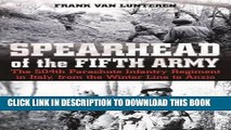 Read Now Spearhead of the Fifth Army: The 504th Parachute Infantry Regiment in Italy, from the