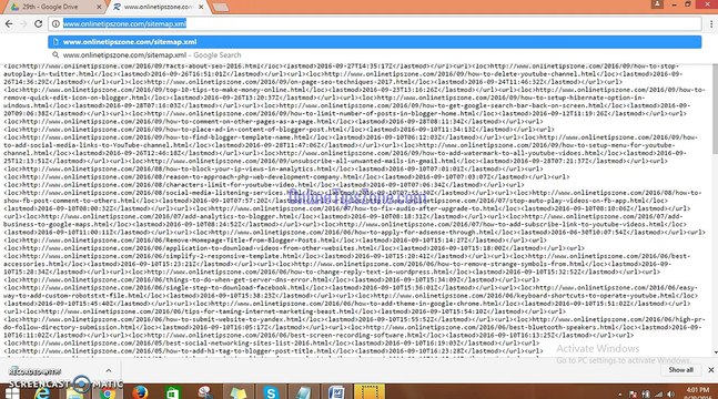 How to add Sitemap to Webmaster Tools