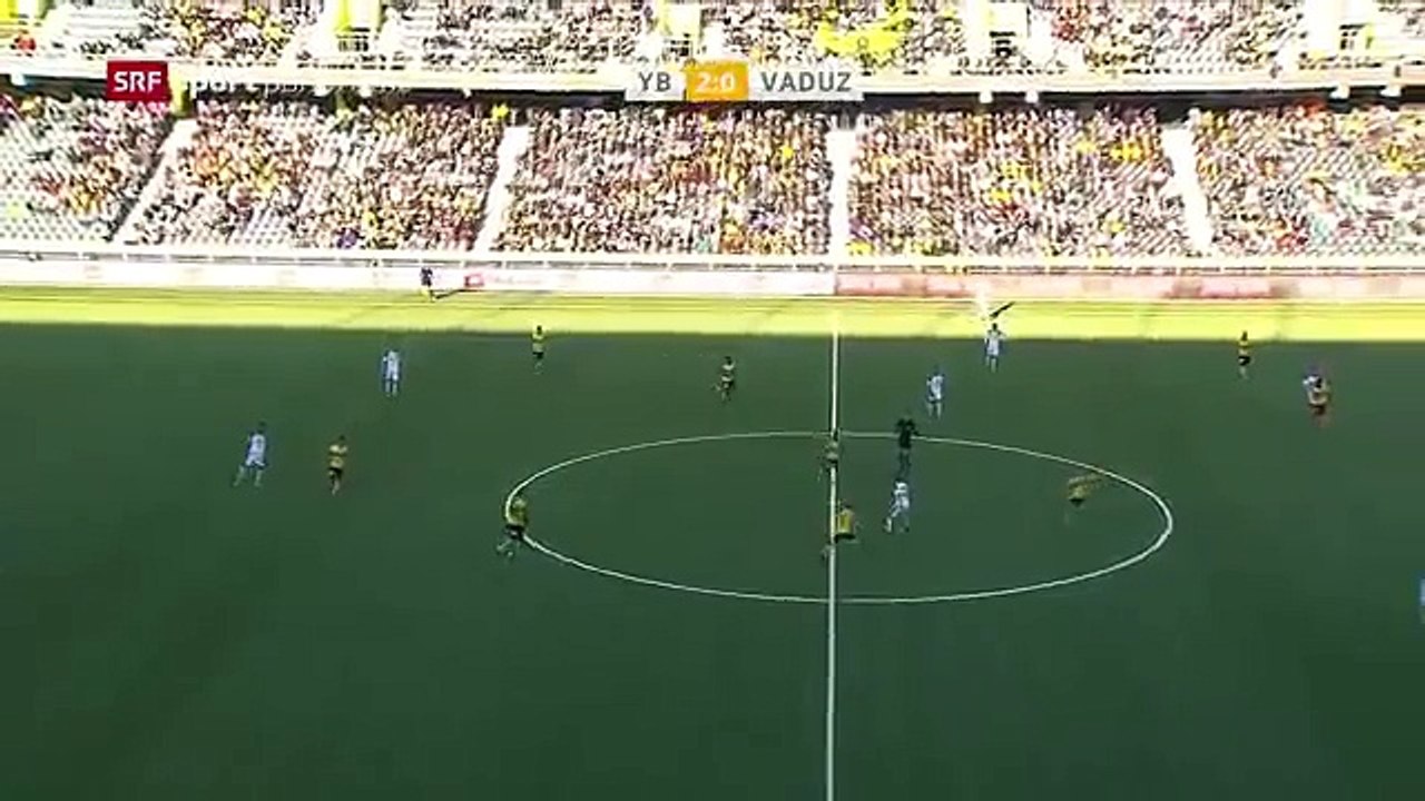 Young Boys 3:0 Vaduz (Swiss Super League 13. Runde 2016/2017 30 .October 2016)