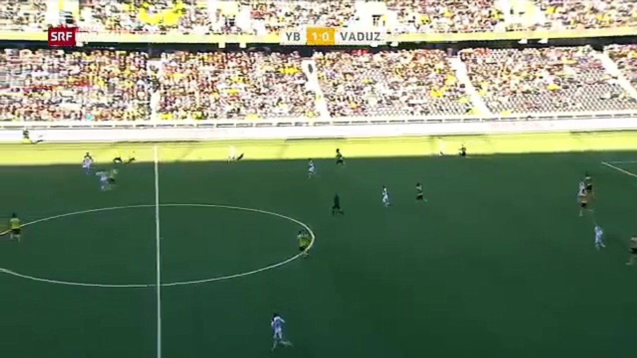 Young Boys 2:0 Vaduz (Swiss Super League 13. Runde 2016/2017 30 .October 2016)