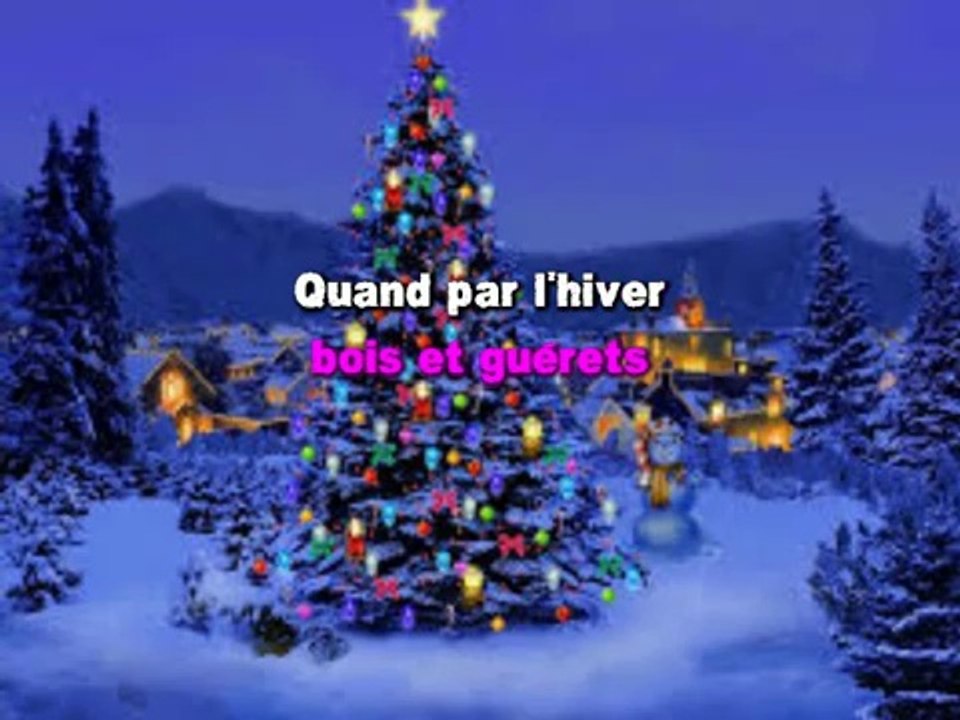 Chant de noël - Mon beau sapin KARAOKE / INSTRUMENTAL