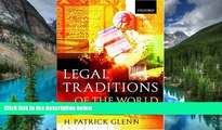 Must Have  Legal Traditions of the World: Sustainable Diversity of Law  READ Ebook Full Ebook