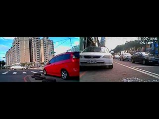 70usd Motorcycle DUAL Safety Camera - test footage