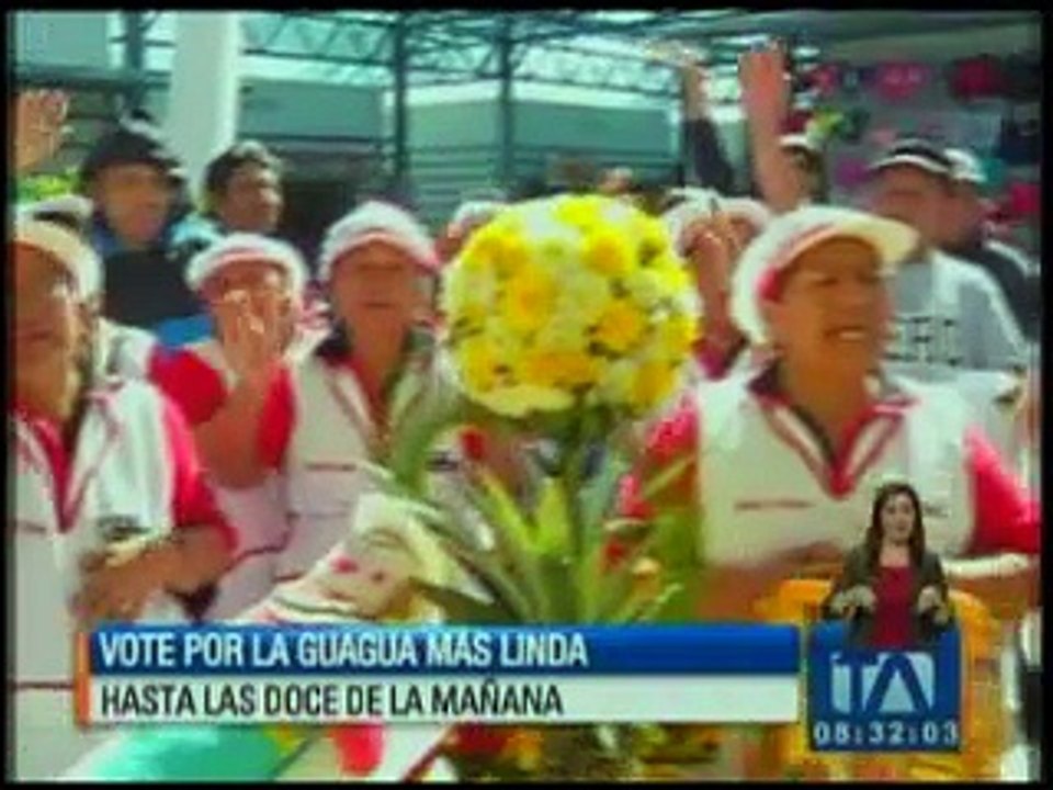 Vote por “La guagua más linda”