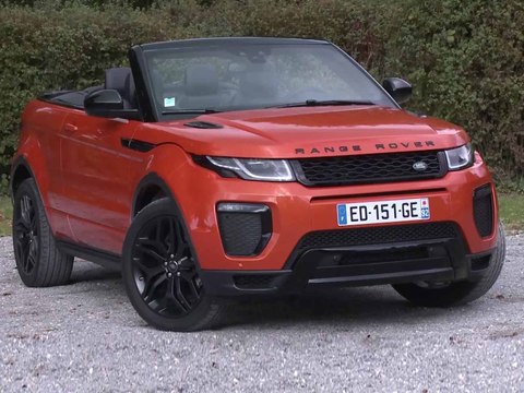 Essai Land Rover Range Rover Evoque Cabriolet TD4 180 HSE Dynamic 2016