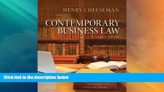 Big Deals  Contemporary Business Law (8th Edition)  Best Seller Books Most Wanted