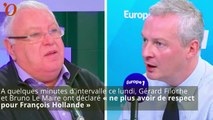 Bruno Le Maire et Gérard Filoche, même combat contre François Hollande