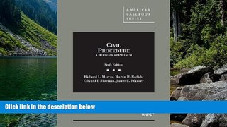 Deals in Books  Civil Procedure, A Modern Approach (American Casebook Series)  Premium Ebooks Full