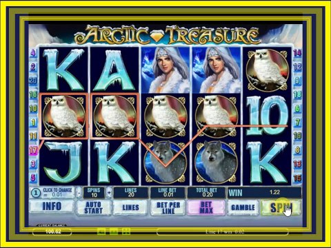 Игровые автоматы Arctic treasure