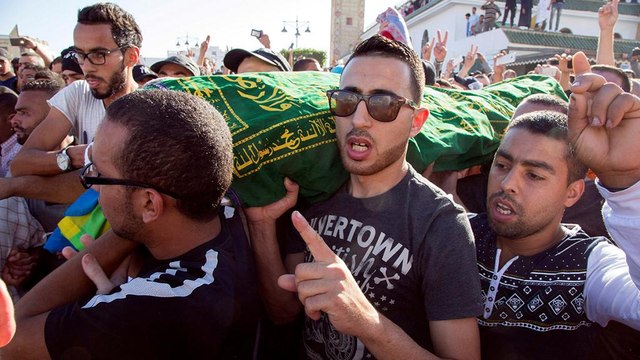 Nueva jornada de protestas en Marruecos por la muerte de un pescadero en Alhucemas