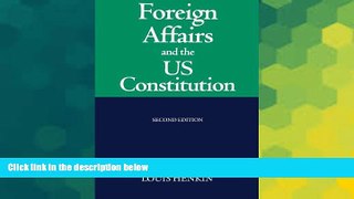 READ FULL  Foreign Affairs and the United States Constitution  READ Ebook Full Ebook