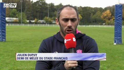 Les confidences de Julien Dupuy sur le rugby anglais