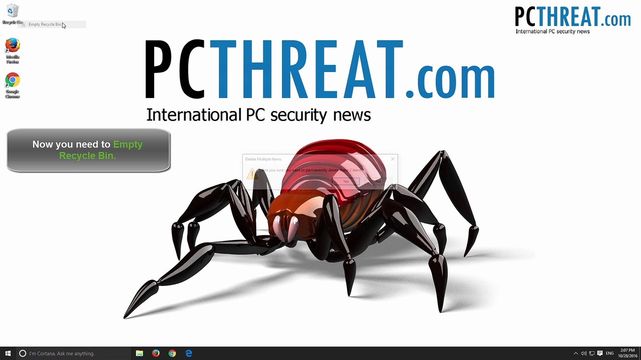 Delete Fileice Ransomware