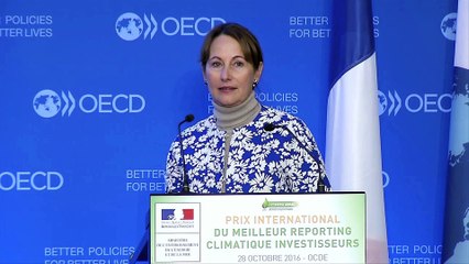 1 ère édition du prix international du meilleur reporting climatique investisseurs