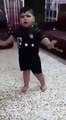 funny video 2016 cute baby arabic dancing