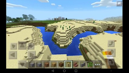 [Minecraft PE] Обзор сидов #3 - 2 ХРАМА + 5 ДЕРЕВЕНЬ!