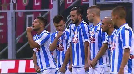 Il gol di Bonaventura - Milan - Pescara - 1-0 - Giornata 11 - Serie A TIM 2016-17