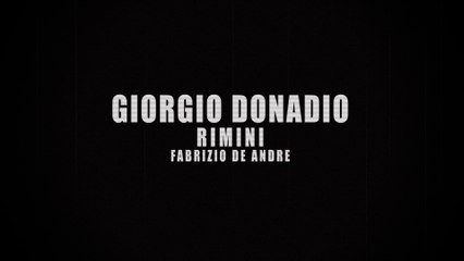 GIORGIO DONADIO - RIMINI - FABRIZIO DE ANDRE