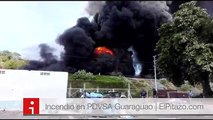 Explosión generó incendio en la refinería Guaraguao en Puerto la Cruz