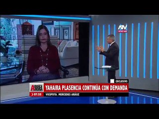 Vicepresidenta Mercedez Araoz habla sobre Yahaira