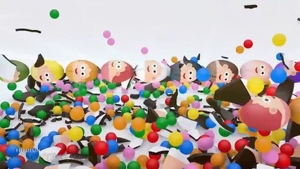 Barbie Learn Colors With 3D Flying Surprise Eggs Color Balls - Colours for Kids to Learn-nncz4eO1DR8