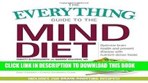 [PDF] The Everything Guide to the MIND Diet: Optimize Brain Health and Prevent Disease with