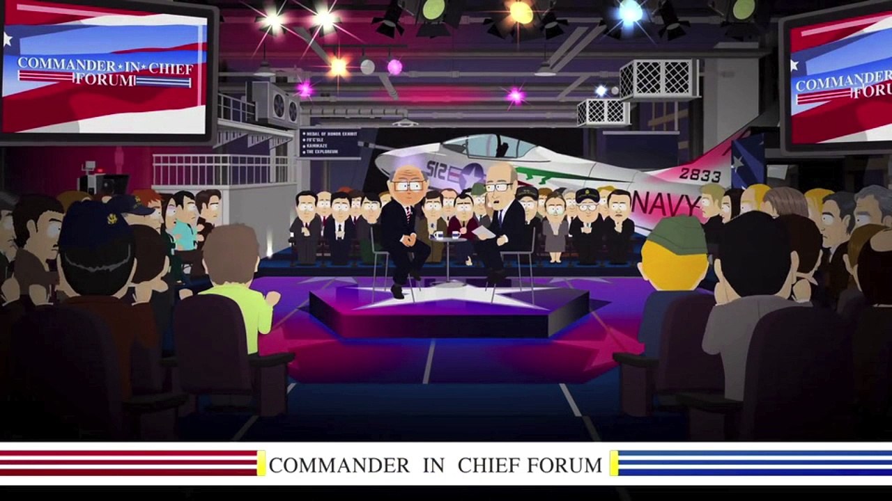 South Park - Donald Trump Is A Giant Douche And Hillary Clinton Is A Turd Sandwich