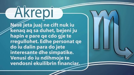 Report TV - Rreze Dielli,  Horoskopi 24 Tetor