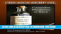 Read Now CBD-Rich Hemp Oil: Cannabis Medicine is Back PDF Online