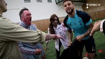 Jogadores do Tottenham enfrentam zumbis no Halloween