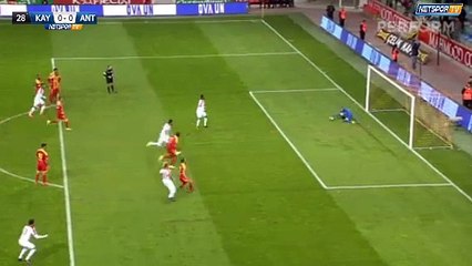 Samuel Eto Goal 0-1 Kayserispor vs Antalyaspor