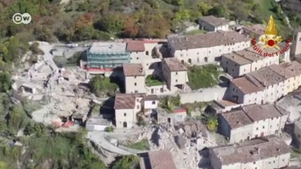 Deprem sonrası Umbria