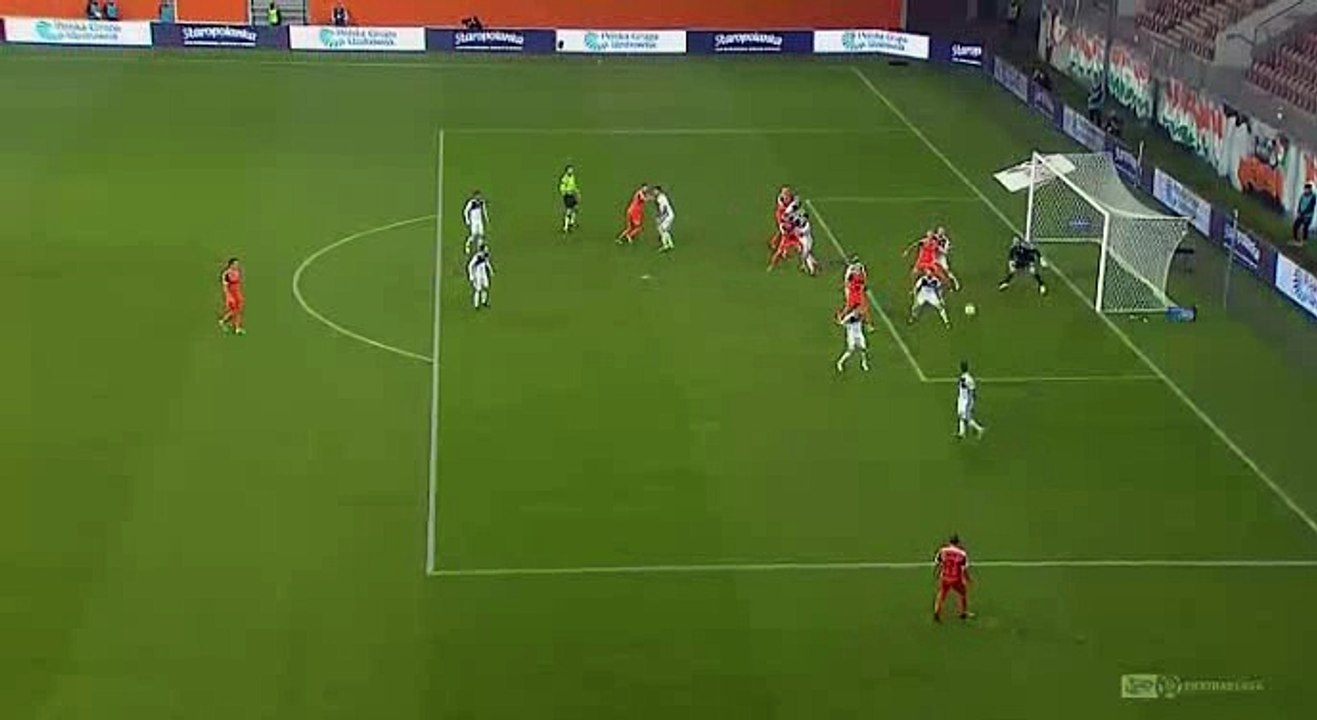 Arkadiusz Wozniak  Goal - Zaglebie	1-1	Wisla 31.10.2016