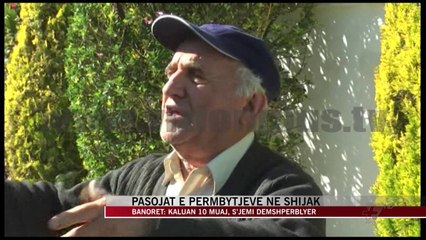 Pasojat e përmbytjeve në Shijak - News, Lajme - Vizion Plus