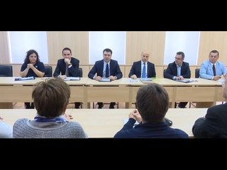 Report TV - 'Mbetjet', përfaqësues të AKIP takojnë Bashën, Feruni: S'do lejojmë importin