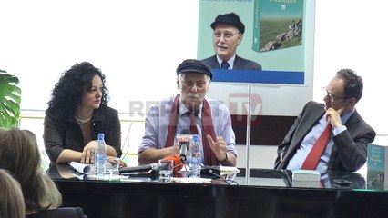 Report TV - Antonio Penacchi rrëfen në Tiranë historinë e romanit "Kanali Musolini"