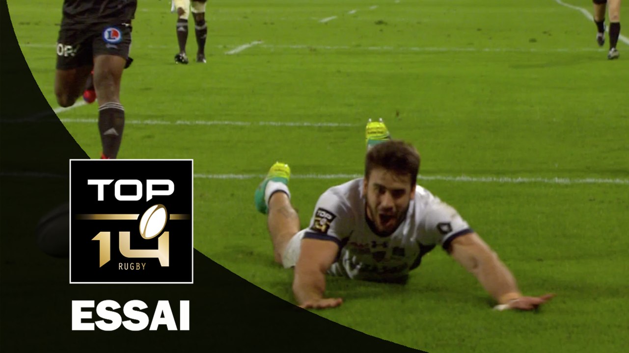 TOP 14 ‐ Essai 2 Patricio FERNANDEZ (ASM) – Brive-Clermont – J9 – Saison 2016/2017
