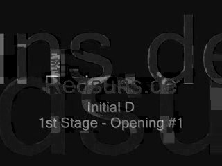 Initial D - First Stage Opening 1