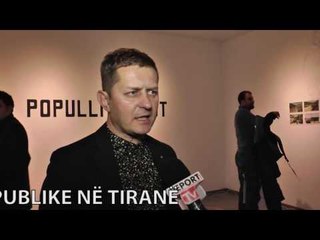 Скачать видео: Report TV - Rreze Dielli,  Ekspozita “Teatri i gjelbërimit”