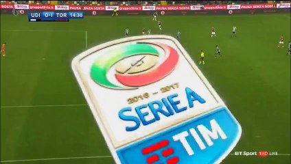Marco Benassi  Goal HD - Udinese 0-1 Torino 31.10.2016